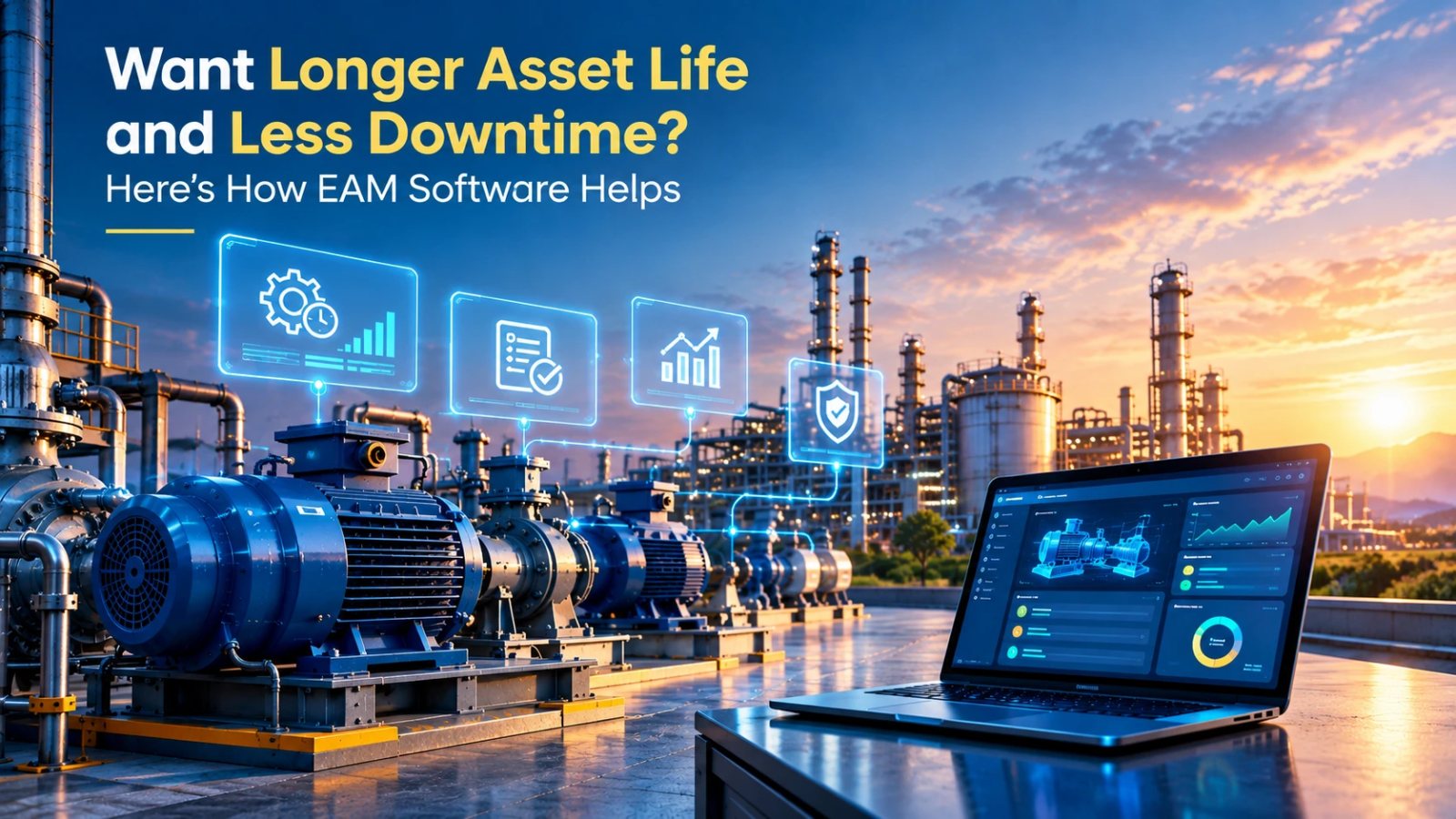 Want Longer Asset Life and Less Downtime? Here's How EAM Software Helps